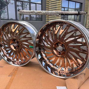 ล้อฟอร์จขอบ 26 นิ้ว ล้อเว้าขอบ 5x114.3 ล้อฟอร์จ Rucci ล้ออเมริกันฟอร์ซสีโรสโกลด์ - Product Image 1