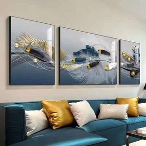 Tableau mural en toile 3D texturée effet cristal, décoration maison, cuisine, salle <span class=keywords><strong>de</strong></span> bain, salon, nouvelles peintures classiques <span class=keywords><strong>de</strong></span> style chinois - Product Image 2