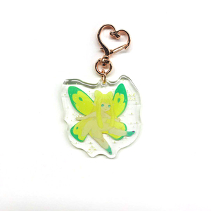 Porte-clés paillettes avec motif <span class=keywords><strong>Anime</strong></span>, en acrylique, personnalisé, avec impression claire - Product Image 1