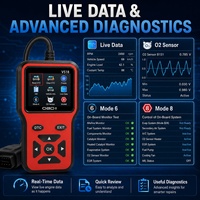 Herramienta de Diagnóstico Automotriz OBD2 V518, Lector de Códigos de Error de Motor Multilingüe OLIVER, Compatible con Comercio Electrónico Transfronterizo, Venta al por Mayor