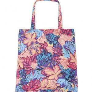 Sacs fourre-tout de qualité supérieure en sublimation, logo imprimé personnalisé, sac à main de grande taille, sacs fourre-tout de shopping à fleurs - Product Image 5