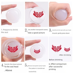 Outil de transfert d'art pour ongles à double tête avec logo personnalisé, marque OEM - Product Image 2