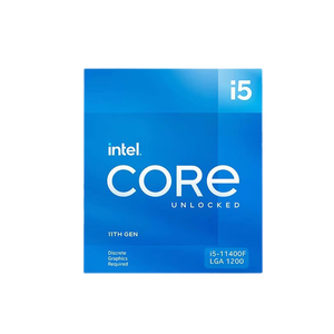 Processeur Intel Core i5-11400F de 11e génération avec 2,6 GHz, 12 Mo de cache, socket LGA1200 (sans boîte) 11400F - Product Image 1