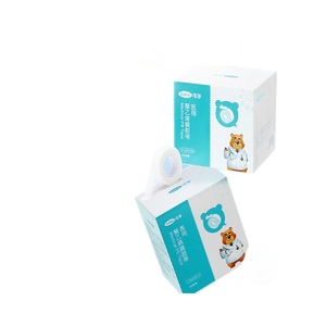 Bande adhésive médicale Kefu, ruban adhésif sensible à la pression, papier non tissé respirant, gaze PE transparente, tissu déchirable - Product Image 1