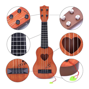 Cadeau de <span class=keywords><strong>maternelle</strong></span>, jouets musicaux pour enfants, mini ukulélé à 4 cordes haute simulation, guitare <span class=keywords><strong>classique</strong></span> jouet, instruments de <span class=keywords><strong>musique</strong></span> - Product Image 2