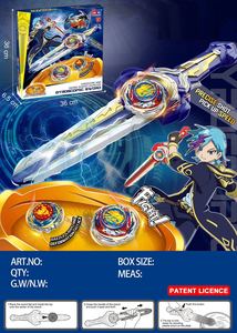 Nouveau design Spinner jouet pour enfants épée multi-joueurs épée <span class=keywords><strong>de</strong></span> <span class=keywords><strong>combat</strong></span> en alliage moulé sous pression gyroscopique jouets classiques pour enfants <span class=keywords><strong>toupie</strong></span> jouet cadeau - Product Image 4