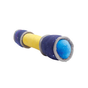 Uzay hattı tenis topu takılabilen dayanıklı komik interaktif Chew Squeaky köpek oyuncak agresif Chewers için - Product Image 2