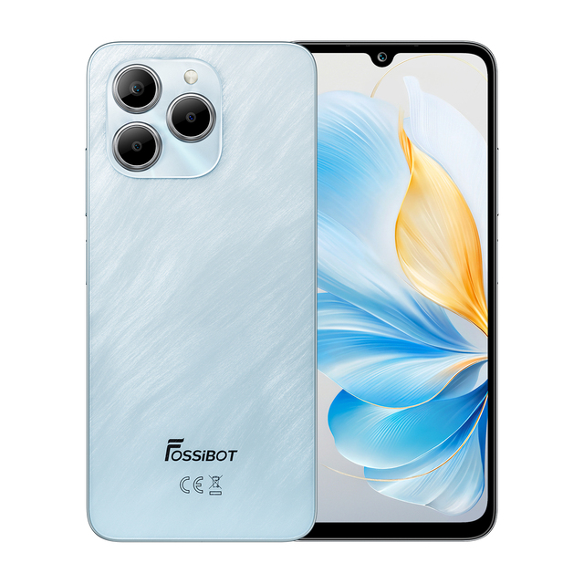 Fossibot S2 Lightweight Smartphone 6.72" FHD+ Incell Display 5000mAh Battery 18W Fast Charge Dual SIM Android 14 Mobile Phone