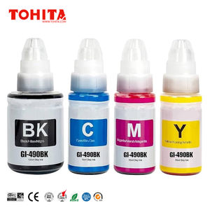 Tinta GI-490 para <span class=keywords><strong>Canon</strong></span> GI490 PIXMA G1400 G1410 G1411 <span class=keywords><strong>G2400</strong></span> TOHITA - Product Image 1
