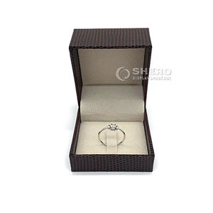 Boîtes de luxe en gros personnalisées en similicuir PU de qualité supérieure pour colliers, bracelets, bagues, boucles d'oreilles et bijoux - Product Image 1