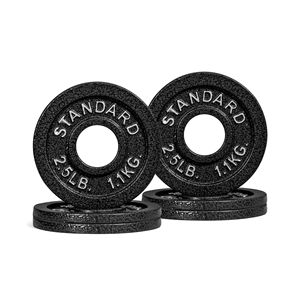 Juego de Discos de Goma para Levantamiento de Pesas de Gimnasio, de 5 kg a 25 kg - Product Image 1