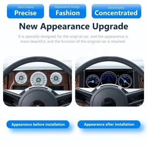 12.3 Inch Car LCD Digital Cluster for Rolls-Royce Phantom 2004-2013 Original LCD Stereo Virtual <b>Speedometers</b> Dashboard Player - Product Image 3