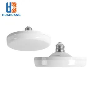 Huahuang Factory Direct Indoor Light B22 E27 18W 24W 36W 50W 60W 80W UFO LED Bulb Lamp