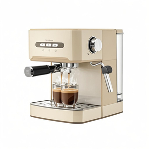 เครื่องชงกาแฟเอสเพรสโซกึ่งอัตโนมัติสไตล์ทันสมัยแบบมืออาชีพเครื่องทำกาแฟอลูมิเนียม EU ระบบชงน้ำร้อนสำหรับบ้านโรงแรม RV กลางแจ้ง - Product Image 4