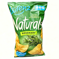 Sacs d'emballage pour chips de pommes de terre personnalisés en gros, qualité alimentaire, anti-humidité, MOPP/VMPET/CPP, sacs à scellage arrière, sacs gonflables thermoscellables