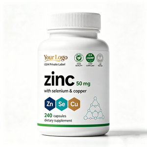 OEM High Absorption Mineral Formula <strong>Zinc</strong> Picolinate <strong>Copper</strong> Complex Capsules <strong>Supplement</strong> with Selenium <strong>Copper</strong> - Product Image 1