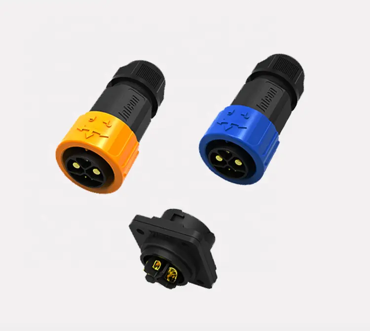High Quality Female 8mm 15A Ip67 M23 Connector Waterproof M23 Strip Connector M23 Male Led Cable Connector