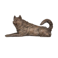 Sculpture d'animal en bronze de grande taille pour l'extérieur, statue d'aigle en vente