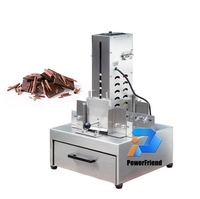 Machine de rasage de coupeur automatique à grande vitesse d'acier inoxydable de barre de chocolat professionnelle commerciale