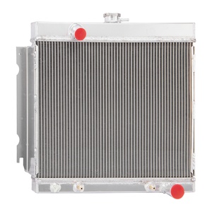 Radiateur en aluminium GTGMOTO à 3 rangées pour Valiant Chrysler Dodge Hemi Small Block Mopar AT - Product Image 1