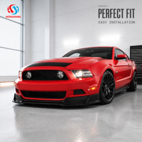 Vente en gros usine : Lame de pare-chocs avant en PP pour Ford Mustang V6 GT 2013 2014, Spoiler avant et séparateur