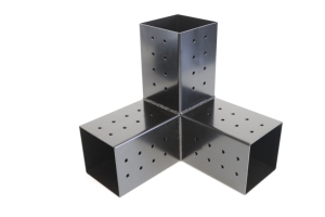 Parede pérgola extensão kit suporte <span class=keywords><strong>gazebo</strong></span> jardim ao ar livre kit suporte de <span class=keywords><strong>metal</strong></span> com suportes pérgola 4x4 3-way - Product Image 5