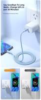 Nouveauté Câble de charge rapide USB-C vers C double port type C en nylon tressé 3A pour iPhone Xiaomi Samsung
