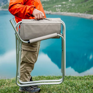 Chaise de camping pliante d'extérieur Bestex personnalisable de luxe avec cadre en aluminium de haute qualité, chaise de directeur robuste avec logo - Product Image 6