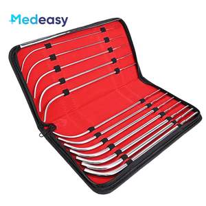 <span class=keywords><strong>Set</strong></span> di suoni uretrali 12 pz con dilatatore <span class=keywords><strong>Hegar</strong></span> in acciaio inossidabile per allenamento di chirurgia ginecologica - Product Image 1