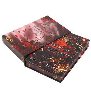 Servicios de Impresión de Libros de Tapa Dura Personalizados de Fábrica, Libros de Novela con Tapa Dura, Bordes Pintados y con Relieve en Lámina, con Funda - Product Image 2