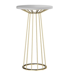 Mesa de Bar Mostrador Cóctel y mesas Taburetes Sillas altas Restaurante Muebles modernos para exteriores Juego de altura para el hogar Huel Bars - Product Image 2
