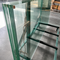 Cloisons de bureau modernes en verre, escaliers, utilisation hôtelière, verre trempé insonorisé, plat/givré/à motifs/teinté, décoration