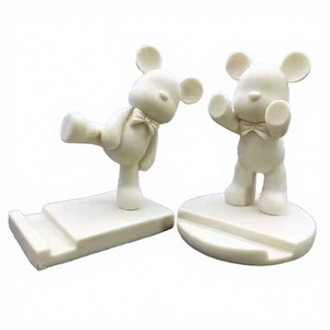 Kit de Peinture Artistique DIY de Noël en Gros : Résine Fluide Lapin, Chat, Ours, Support de Téléphone Portable, Kit de Peinture pour Enfants - Product Image 4