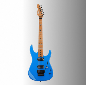 Guitarra Eléctrica con Pastillas Overwound Alnico II Diseñadas en EE. UU., Cuerpo de Aliso Sólido, Mástil de Arce Tostado, Floyd Rose CS260 - Product Image 1