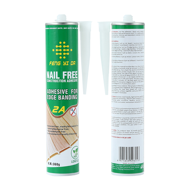 300ml good quality nail free edge banding adhesive band edge adhesive iron for wood working