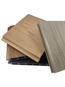 Panneaux de clôture WPC co-extrudés personnalisables, nouveau design, cadre en aluminium pour extérieur, <span class=keywords><strong>bois</strong></span> traité thermiquement pour jardins et maisons - Product Image 2