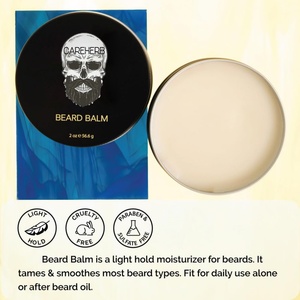 Bálsamo Acondicionador Suavizante para Barba Orgánico de Marca Privada Personalizada, Bálsamo para Barba Natural con Cera de Abejas y Manteca de Karité - Product Image 4
