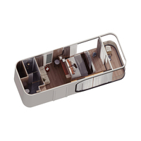 Cosse de couchage extérieure moderne Capsule spatiale Hôtel Maison Cabine Maison de luxe Petites maisons préfabriquées en conteneur
