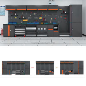 Banc de travail professionnel <span class=keywords><strong>en</strong></span> acier et <span class=keywords><strong>bois</strong></span> avec rangement intégré, armoire à outils combinée, fabriqué <span class=keywords><strong>en</strong></span> Chine, best-seller - Product Image 4