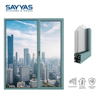 Ventana de Aluminio GR75 IWS con Marco Panorámico de Estilo Moderno y Eficiencia Energética para Proyectos Residenciales y Comerciales