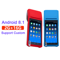 Pantalla táctil digital de 5,5 "Android 8,1 Impresora inteligente Wi-Fi industrial Sistema Android Pos de mano