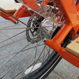Vélo électrique 48V 250W Mid Drive avec batterie au lithium intégrée de 15ah pour la livraison de marchandises, entrepôt européen - Product Image 4