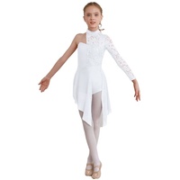 Tenues de danse pour enfants de 6 à 16 ans, costumes de danse, vêtements de scène, combinaison, robe de danse latine lyrique pour filles