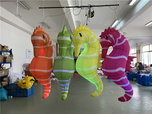 Ballon lumineux gonflable en forme d'<span class=keywords><strong>hippocampe</strong></span> pour événement océanique, modèle <span class=keywords><strong>hippocampe</strong></span> pour décoration - Product Image 2