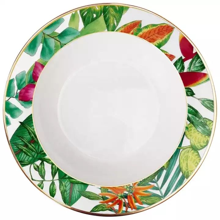 Assiette à soupe de 8 pouces