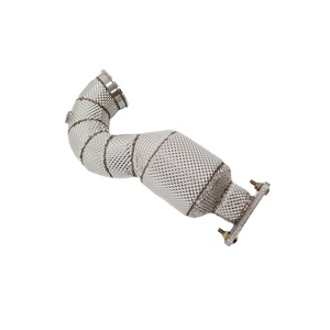 ING Nouveau Downpipe Catalytique en Acier Inoxydable Haute Performance pour Système d'Échappement <span class=keywords><strong>Fiat</strong></span> <span class=keywords><strong>500</strong></span> <span class=keywords><strong>Abarth</strong></span> <span class=keywords><strong>1</strong></span>.4 - Événement Promotionnel - Product Image 1