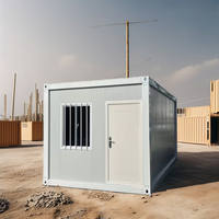 Mini-maison préfabriquée en acier avec toit en mousse intégré, conteneur maritime, maison préfabriquée en kit