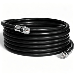 <span class=keywords><strong>Cable</strong></span> Coaxial RG6 Premium con Conector F Negro, 100 Pies, Blindaje Cuádruple, 75 Ohmios, Baja Pérdida, para TV, <span class=keywords><strong>Internet</strong></span>, Satélite, Audio Digital, Interior y Exterior - Product Image 4