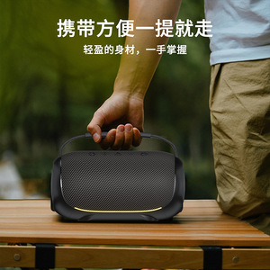 Portable Wireless Bluetooth Speaker 40W RGB Lighting IPX5 Waterproof Outdoor Desktop Use - Product Image 2