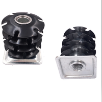 Disponible en stock : Insert de raccord de tuyau à visser 1/2" x 13 avec tête 50 x 50